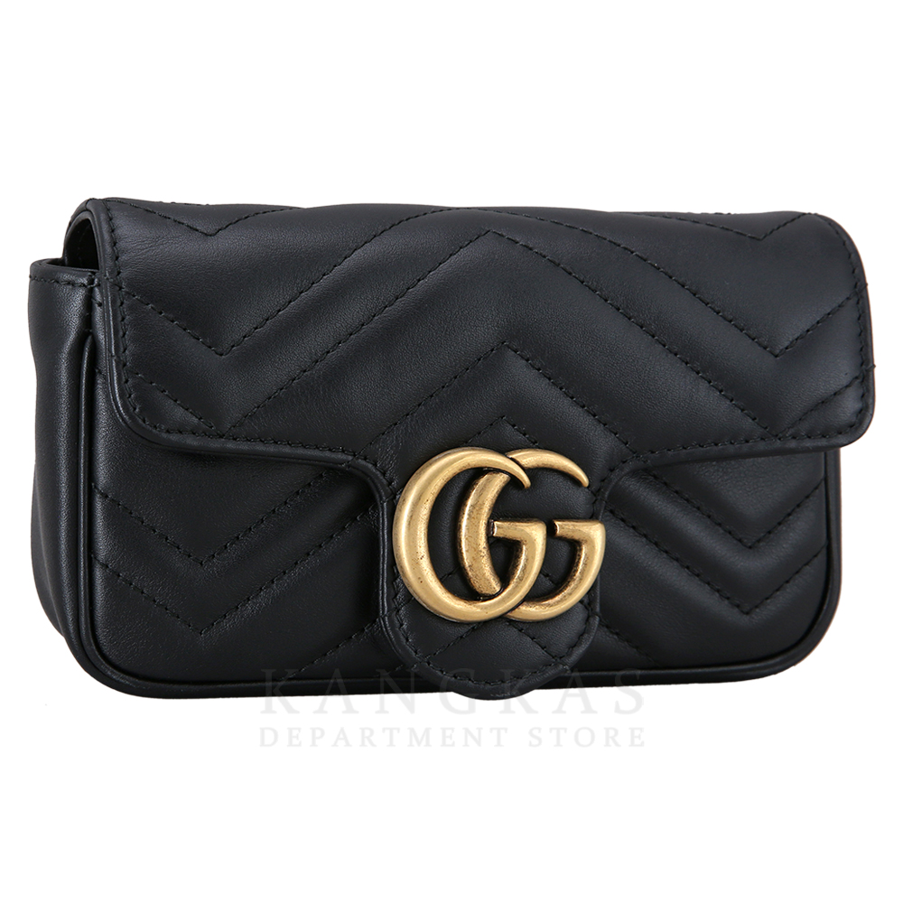 GUCCI(USED) 구찌 476433 GG마몽 마틀라세 수퍼미니 체인백