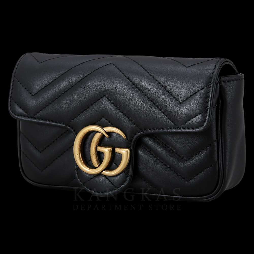 GUCCI(USED) 구찌 476433 GG마몽 마틀라세 수퍼미니 체인백