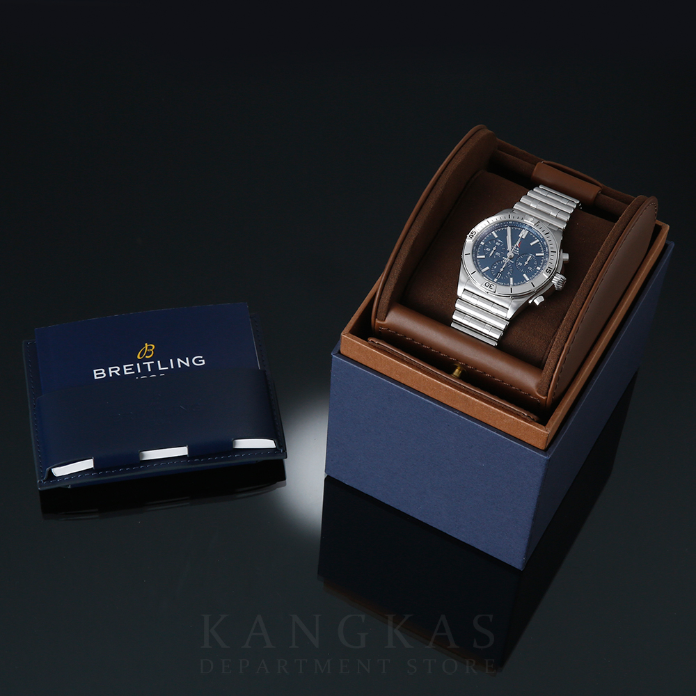 BREITLING(USED)브라이틀링 크로노맷 B01 프레체 트리콜로리 에디션