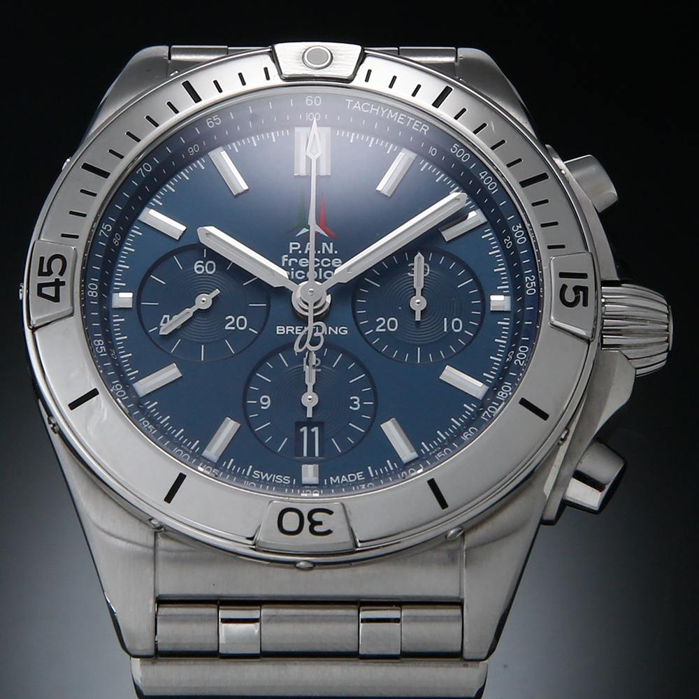 BREITLING(USED)브라이틀링 크로노맷 B01 프레체 트리콜로리 에디션