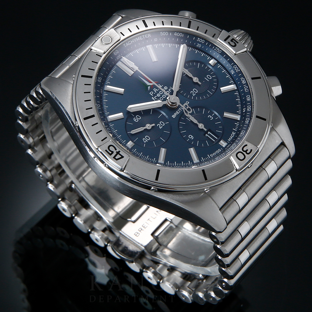 BREITLING(USED)브라이틀링 크로노맷 B01 프레체 트리콜로리 에디션