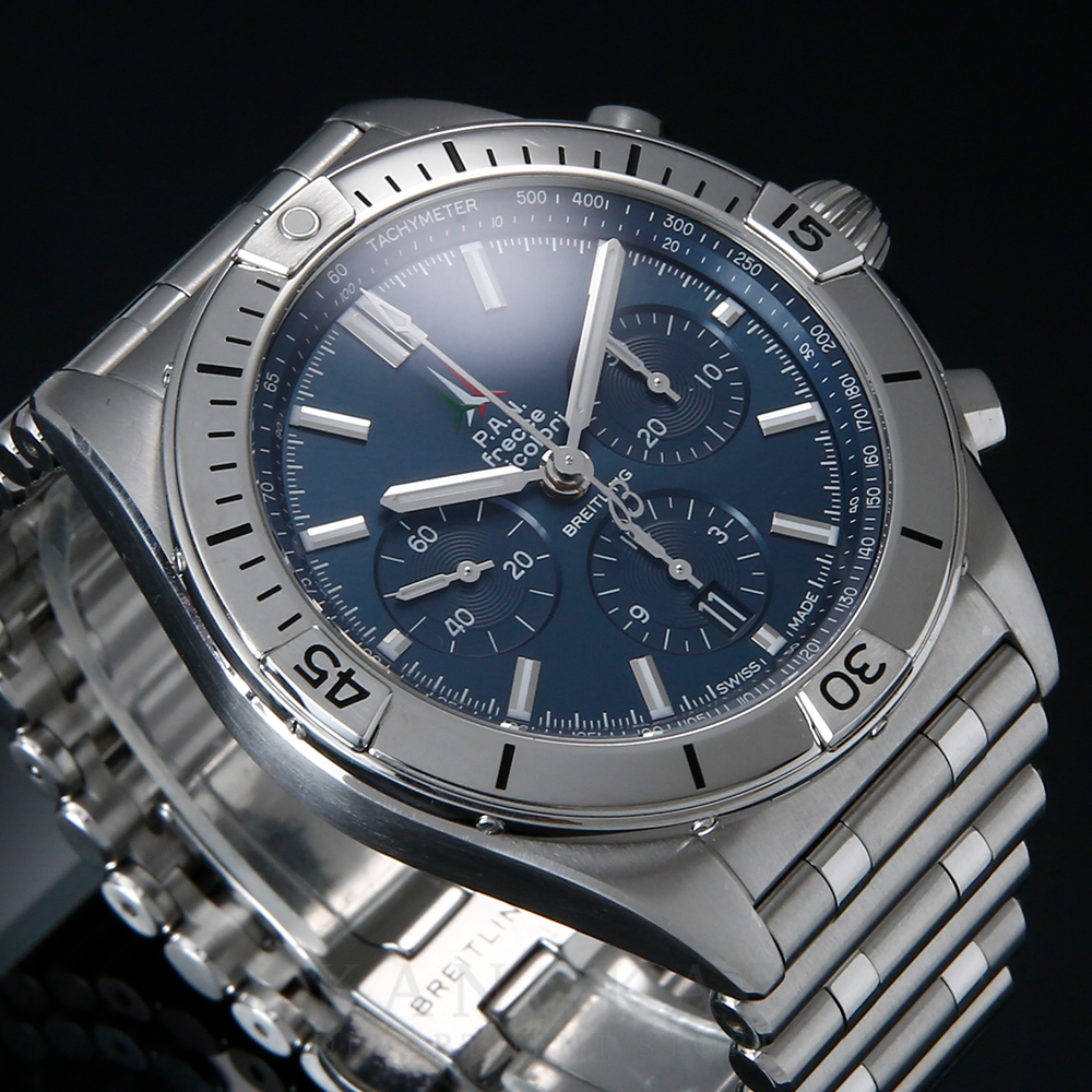 BREITLING(USED)브라이틀링 크로노맷 B01 프레체 트리콜로리 에디션