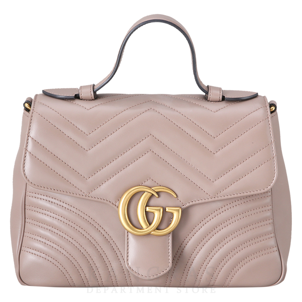GUCCI(USED)구찌 498110 GG마몽 마틀라세 탑핸들백