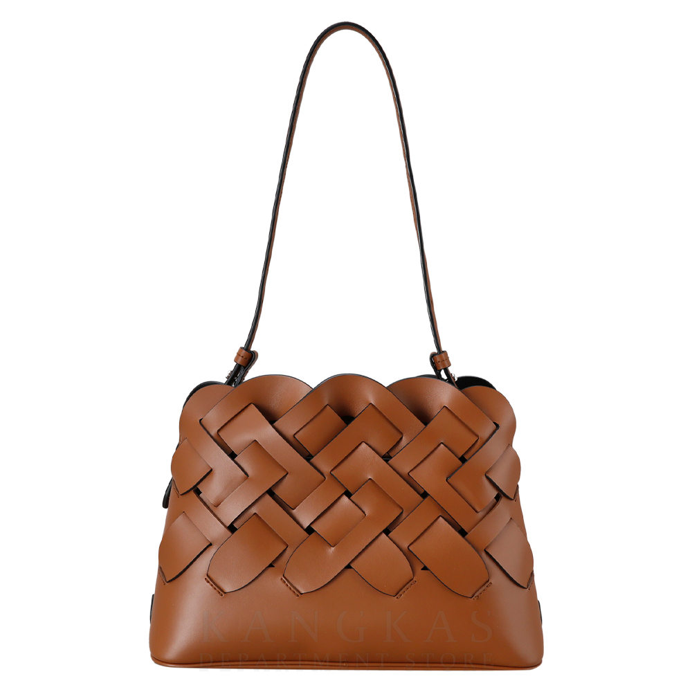 PRADA(USED)프라다 1BA290 비텔로 인트레치 우븐 토트백