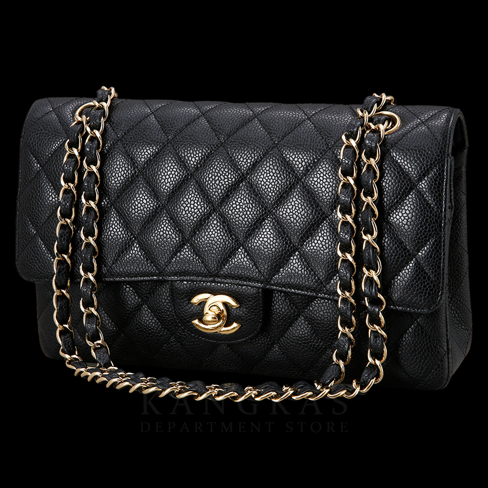 CHANEL(USED)샤넬 클래식 캐비어 미듐