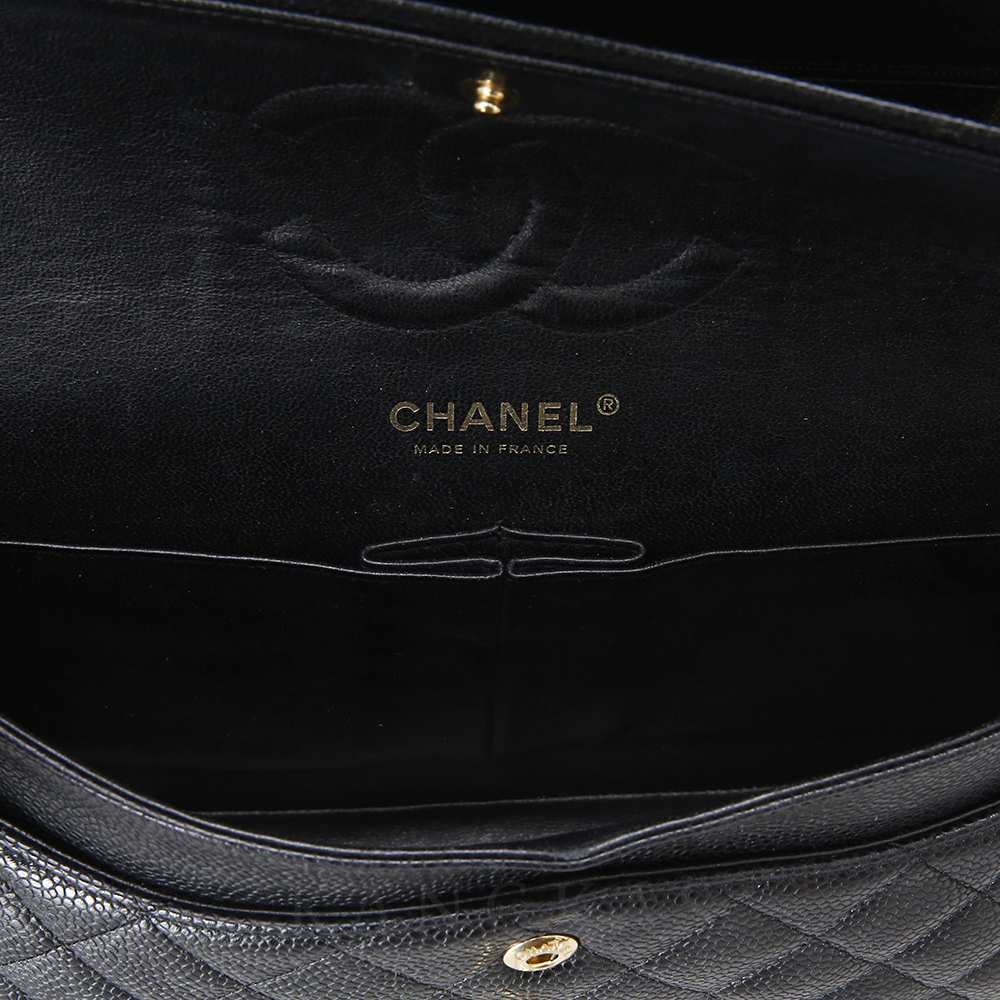 CHANEL(USED)샤넬 클래식 캐비어 미듐