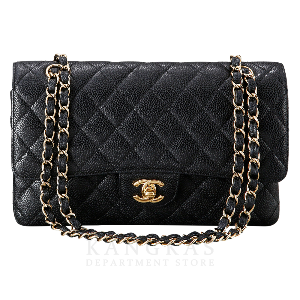 CHANEL(USED)샤넬 클래식 캐비어 미듐