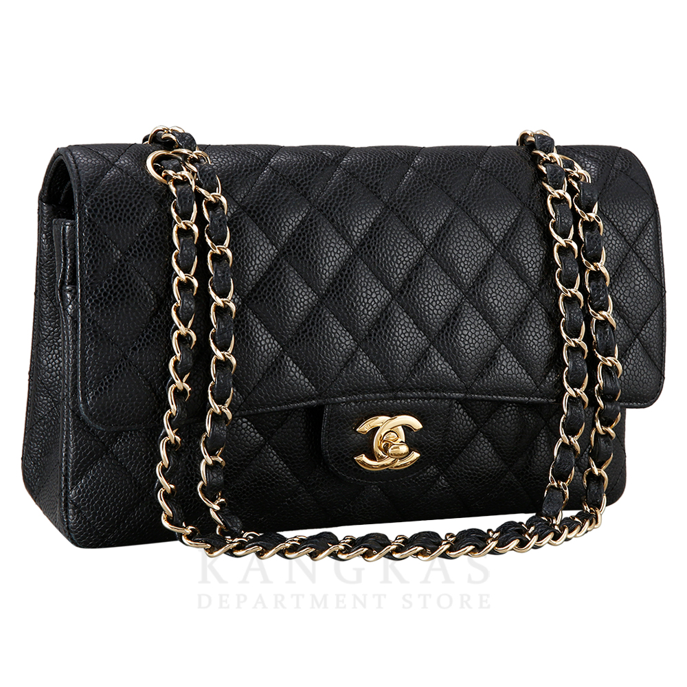 CHANEL(USED)샤넬 클래식 캐비어 미듐