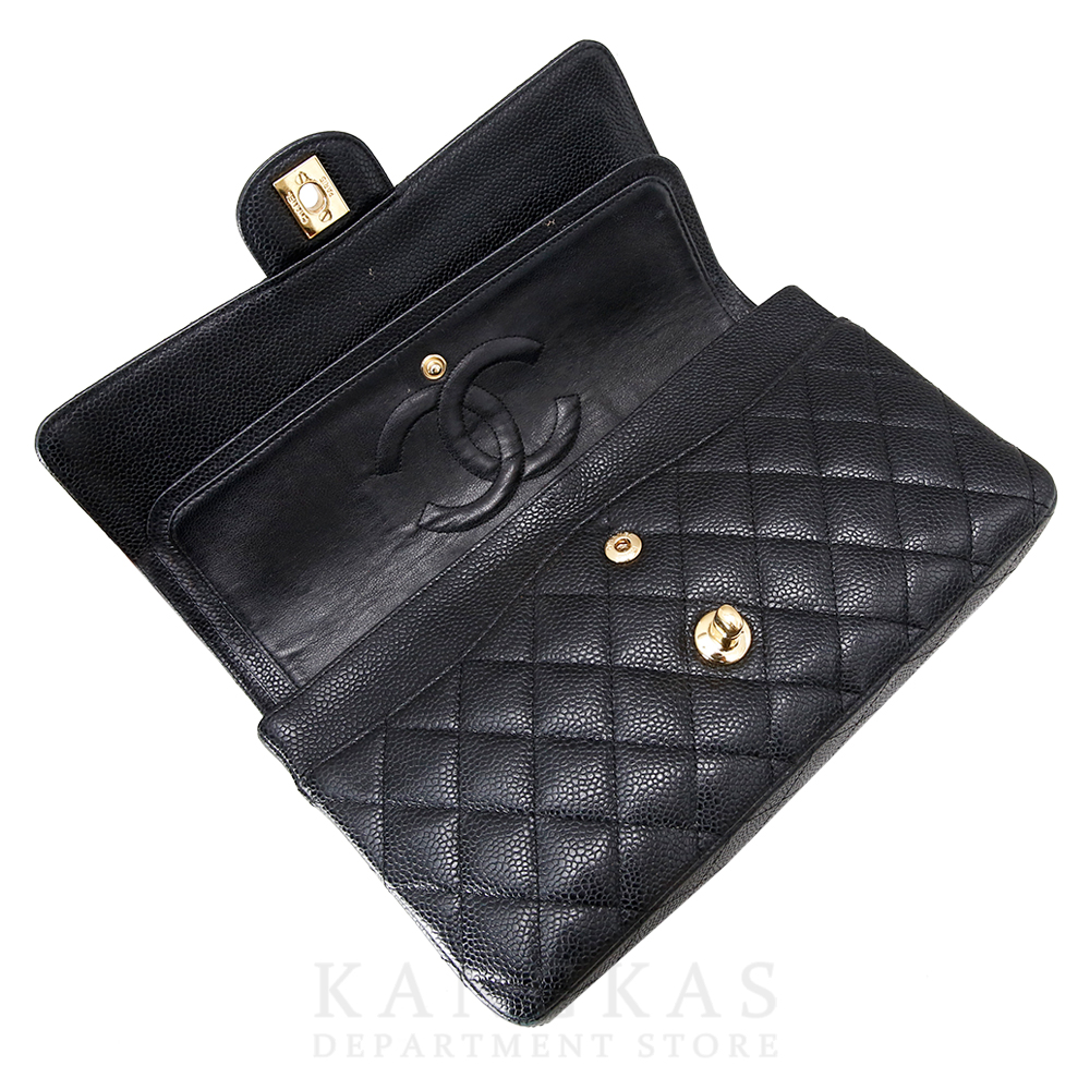 CHANEL(USED)샤넬 클래식 캐비어 미듐