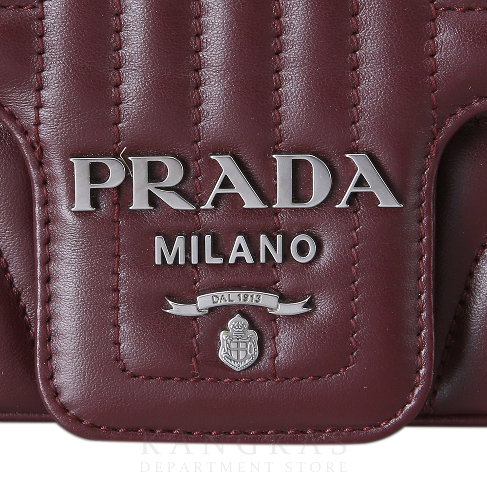 PRADA(USED)K프라다 1BD135 다이아그램 체인 숄더백
