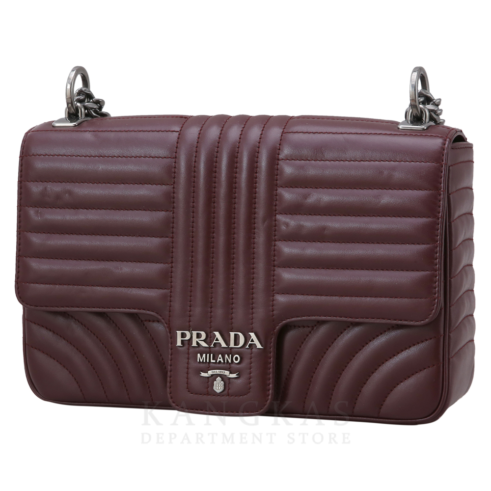 PRADA(USED)K프라다 1BD135 다이아그램 체인 숄더백