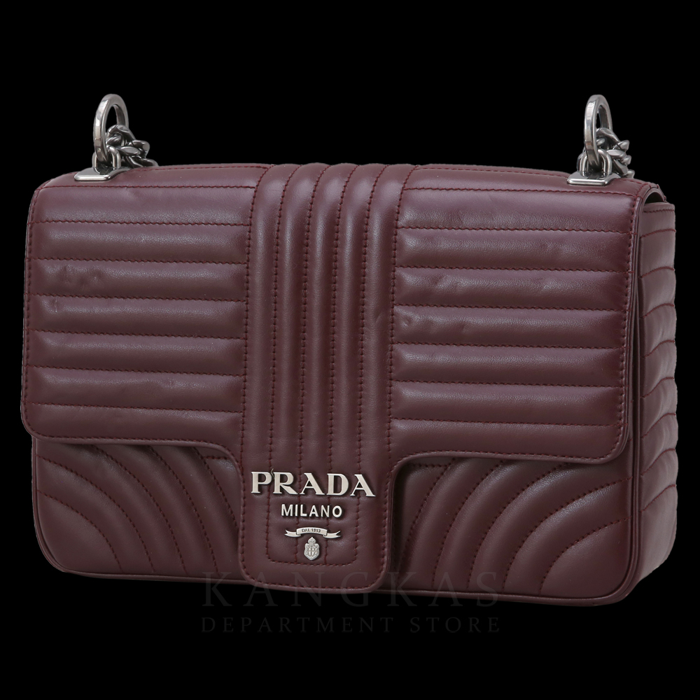 PRADA(USED)K프라다 1BD135 다이아그램 체인 숄더백