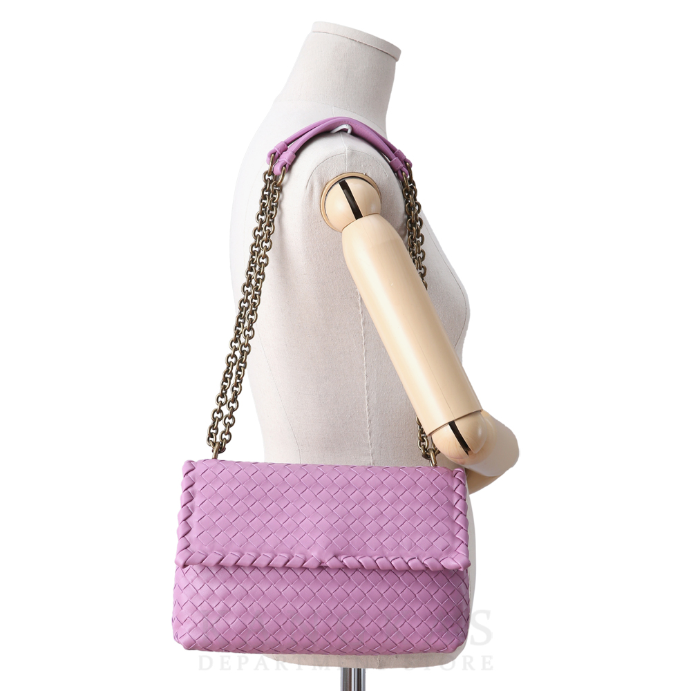 BOTTEGA VENETA(USED) 보테가베네타 인트레치아토 체인숄더