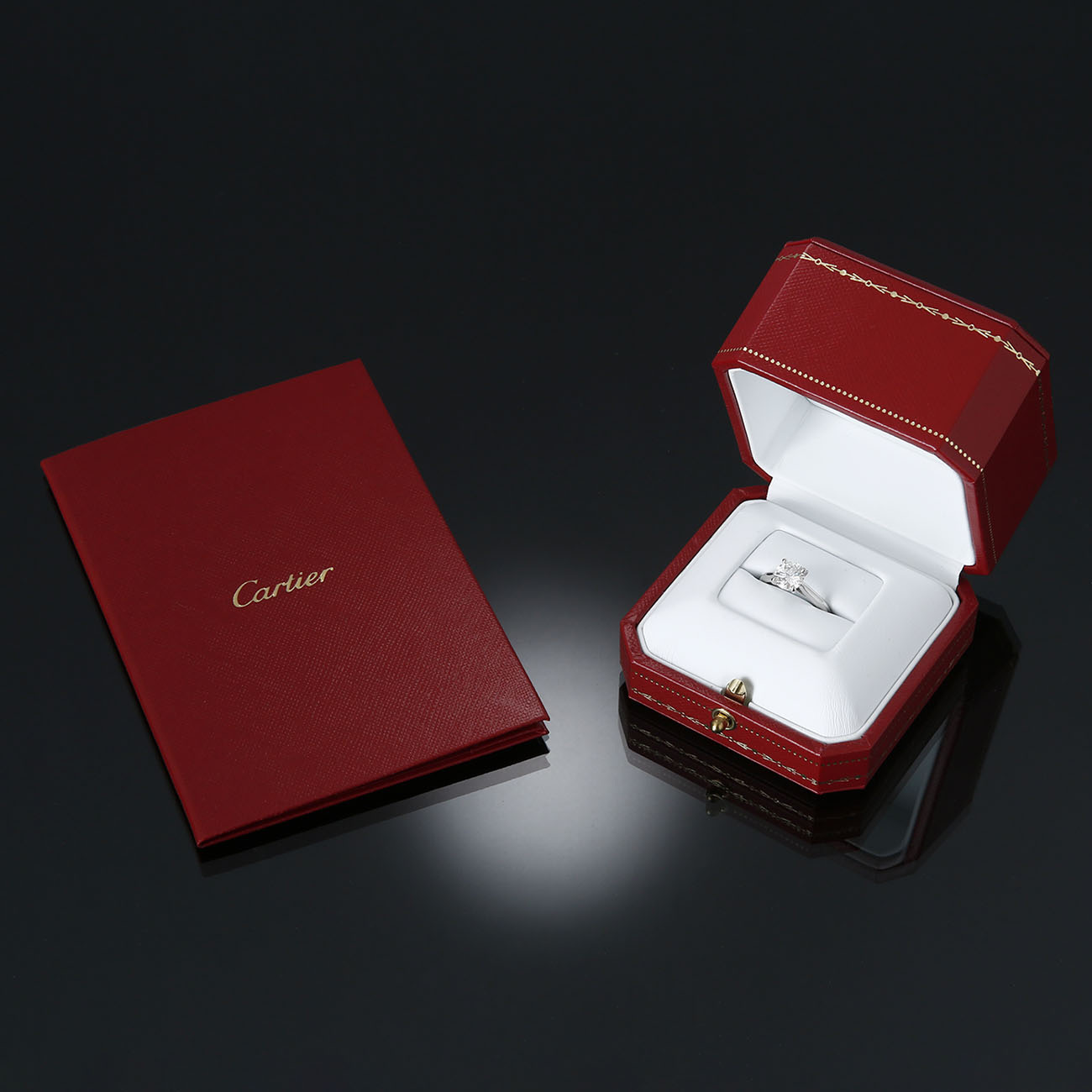 CARTIER(USED)까르띠에 1985 솔리테어 1.2CT다이아링 47#