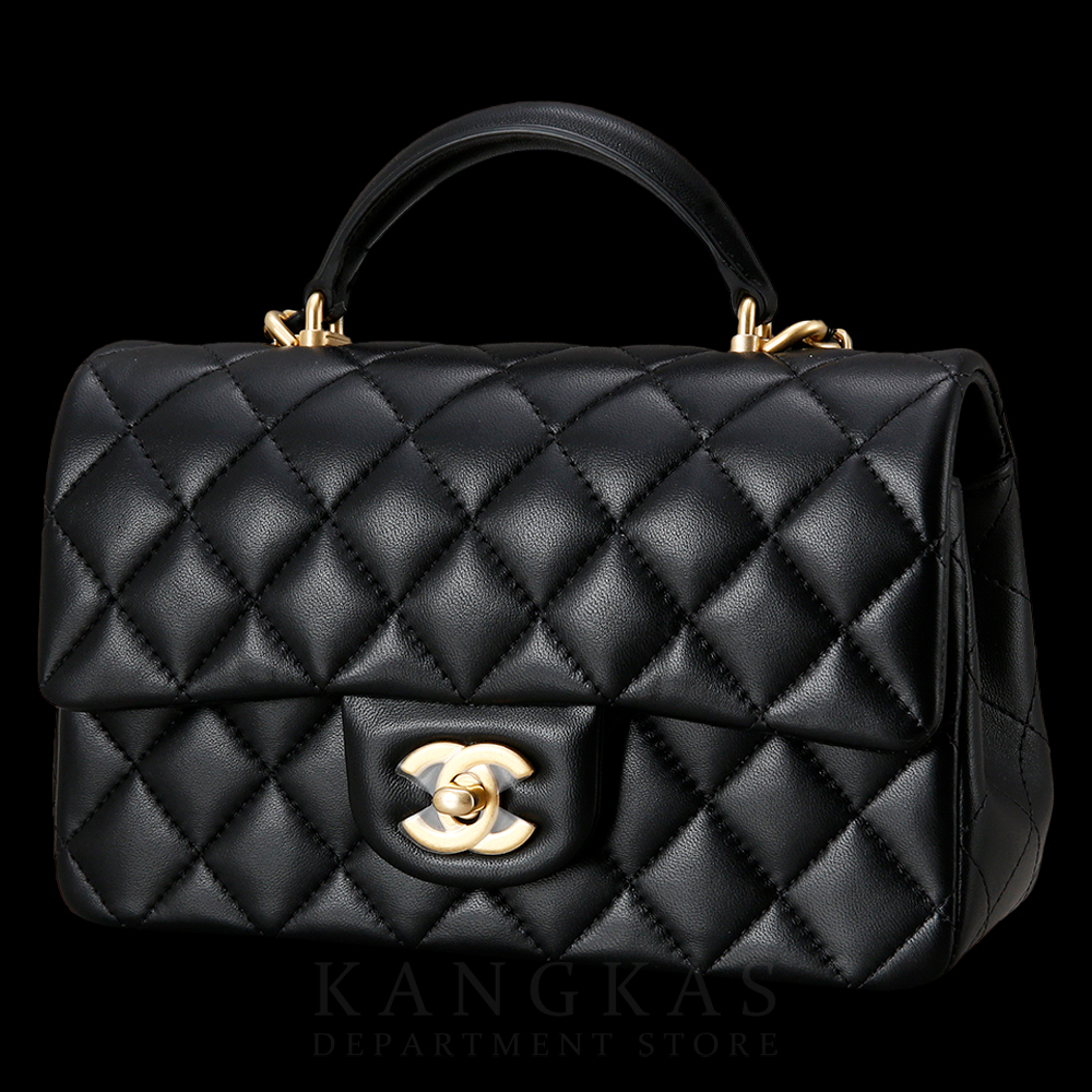 CHANEL(NEW)샤넬 클래식 램스킨 뉴미니 탑핸들 (새상품) NEW PRODUCT