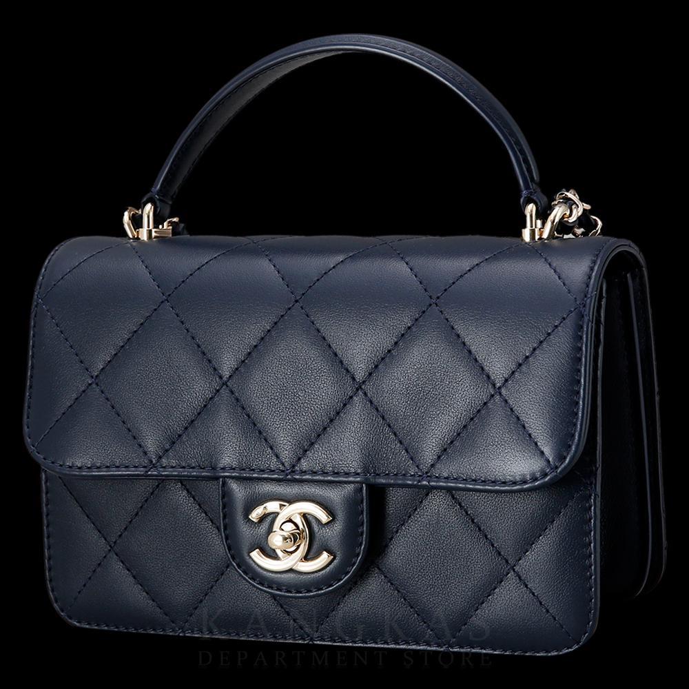 CHANEL(USED) 샤넬 코코 레이디 미듐 네이비