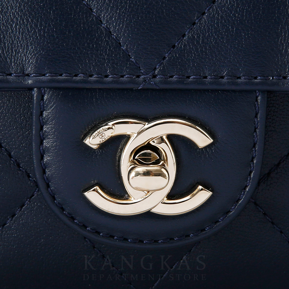 CHANEL(USED) 샤넬 코코 레이디 미듐 네이비