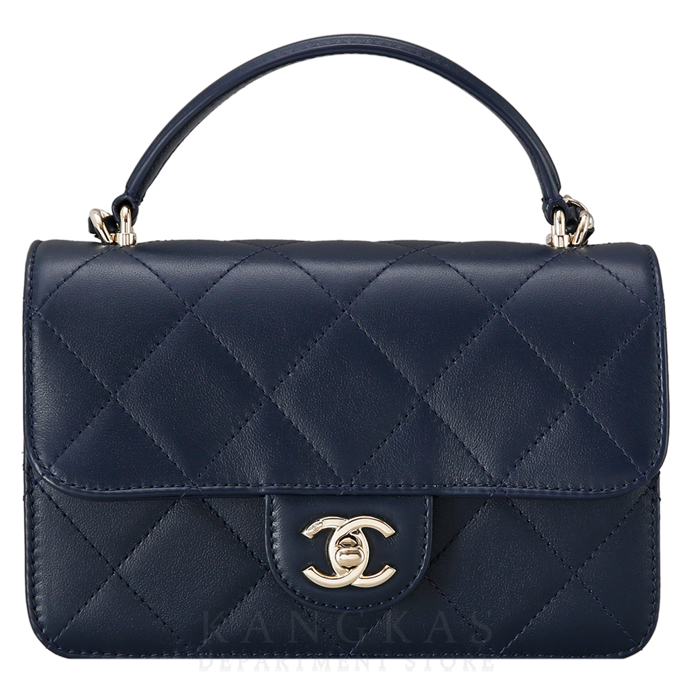 CHANEL(USED) 샤넬 코코 레이디 미듐 네이비
