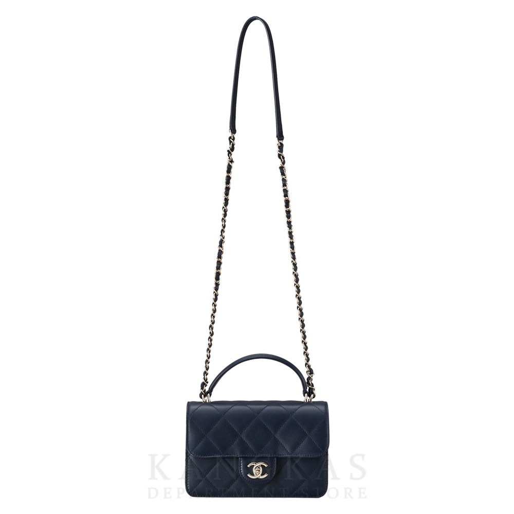 CHANEL(USED) 샤넬 코코 레이디 미듐 네이비