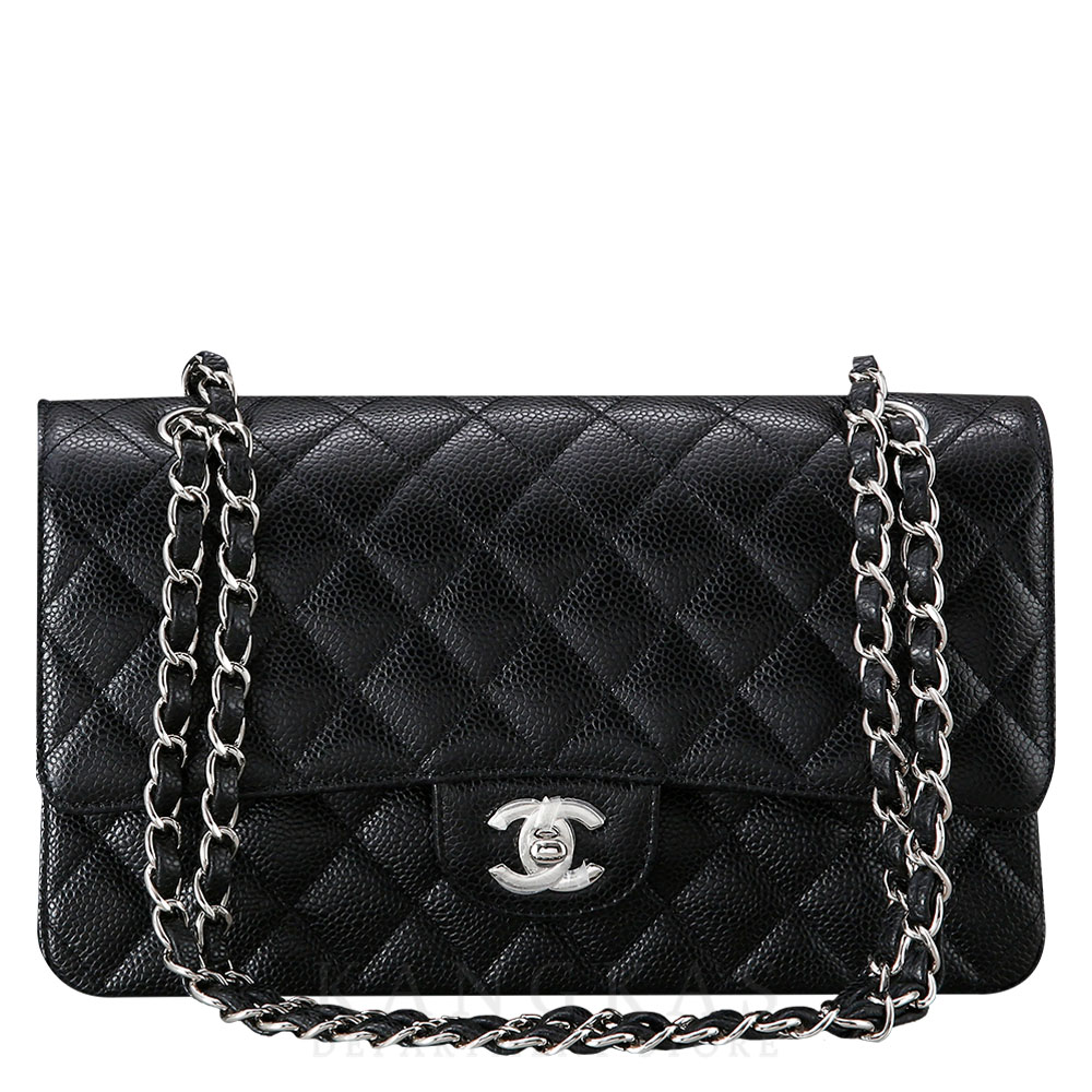 CHANEL(USED)샤넬 클래식 캐비어 미듐