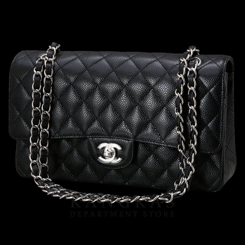 CHANEL(USED)샤넬 클래식 캐비어 미듐