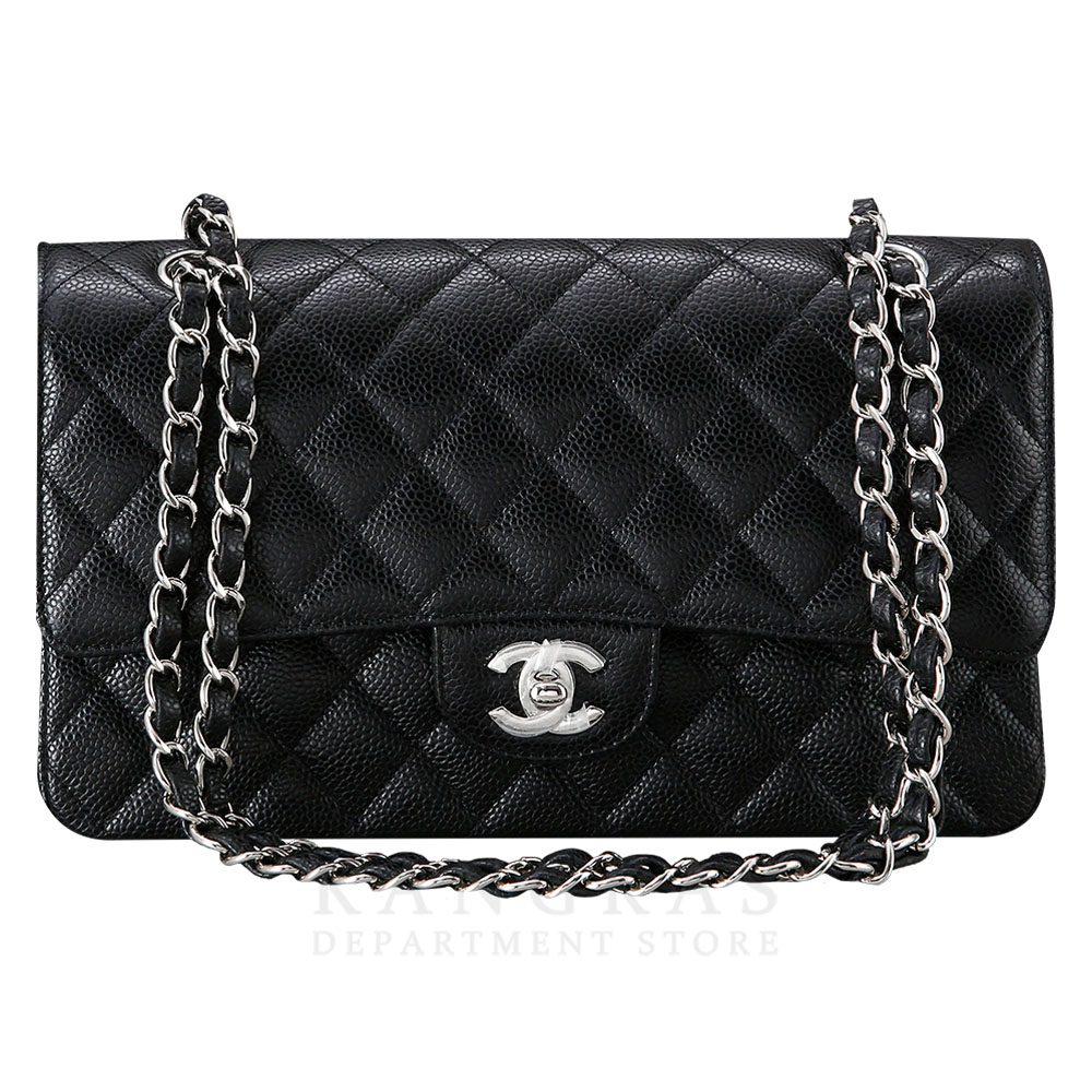 CHANEL(USED)샤넬 클래식 캐비어 미듐
