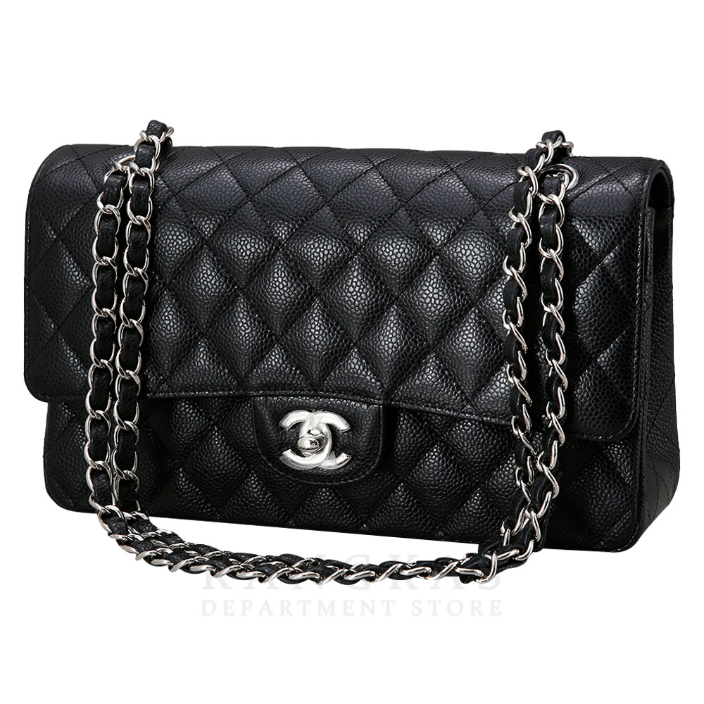 CHANEL(USED)샤넬 클래식 캐비어 미듐