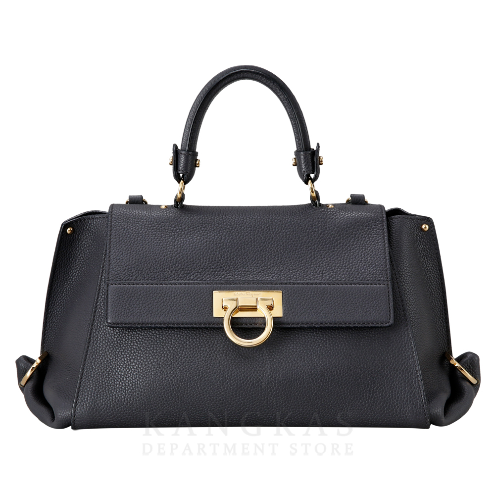 FERRAGAMO(USED)페레가모 간치니 탑핸들 토트겸 숄더백