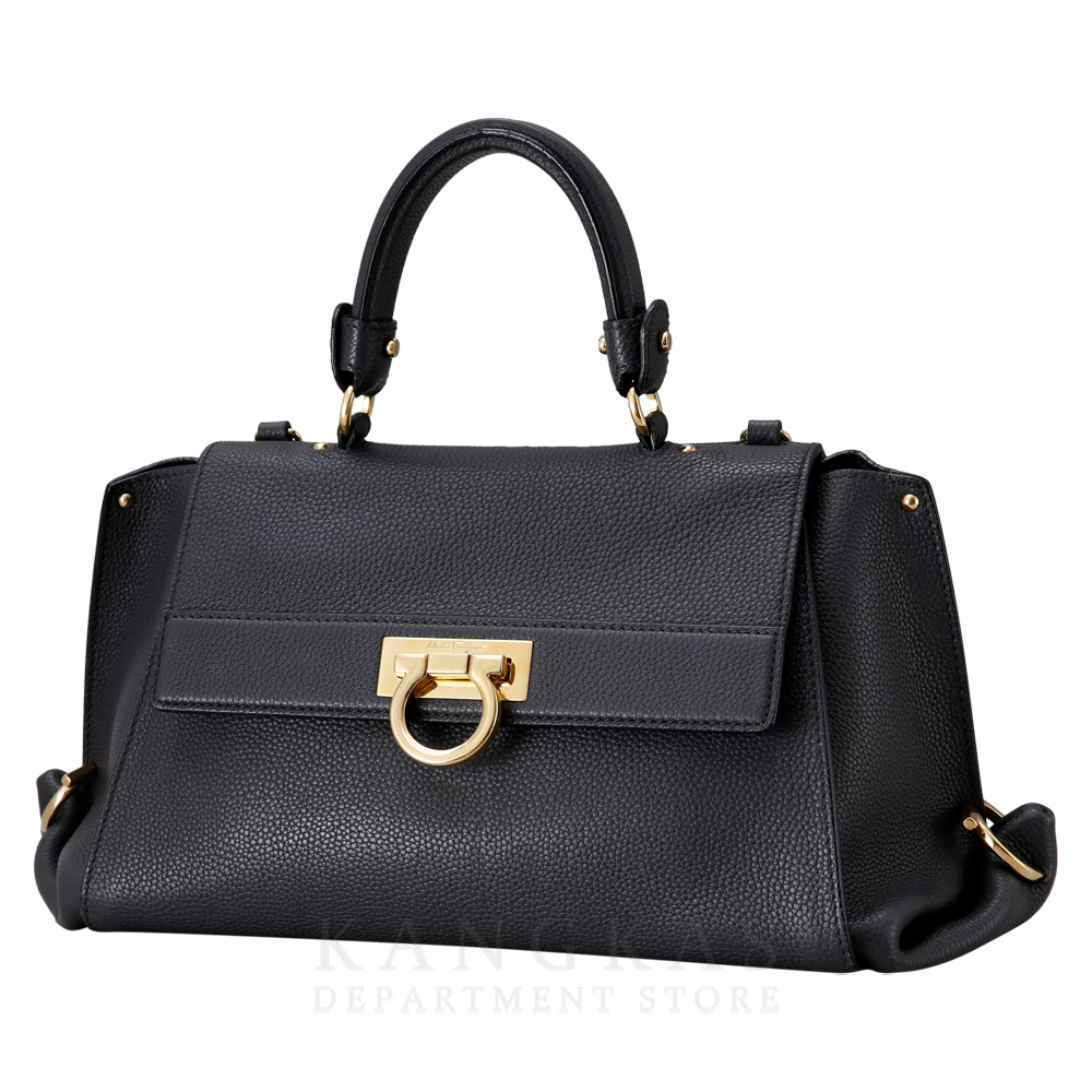 FERRAGAMO(USED)페레가모 간치니 탑핸들 토트겸 숄더백