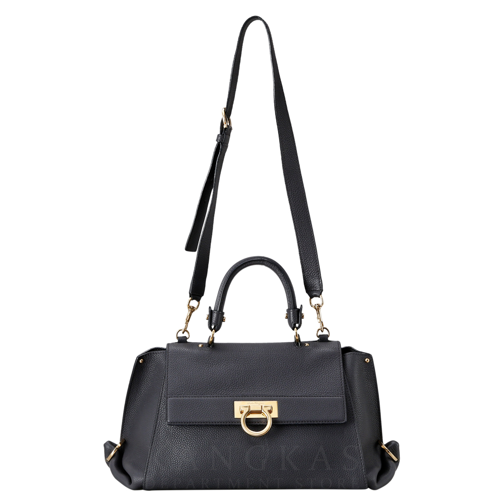 FERRAGAMO(USED)페레가모 간치니 탑핸들 토트겸 숄더백