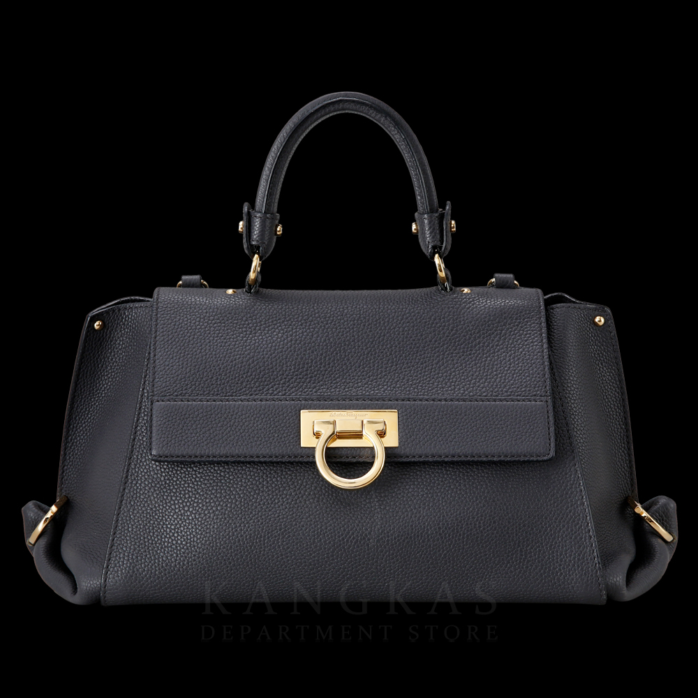 FERRAGAMO(USED)페레가모 간치니 탑핸들 토트겸 숄더백