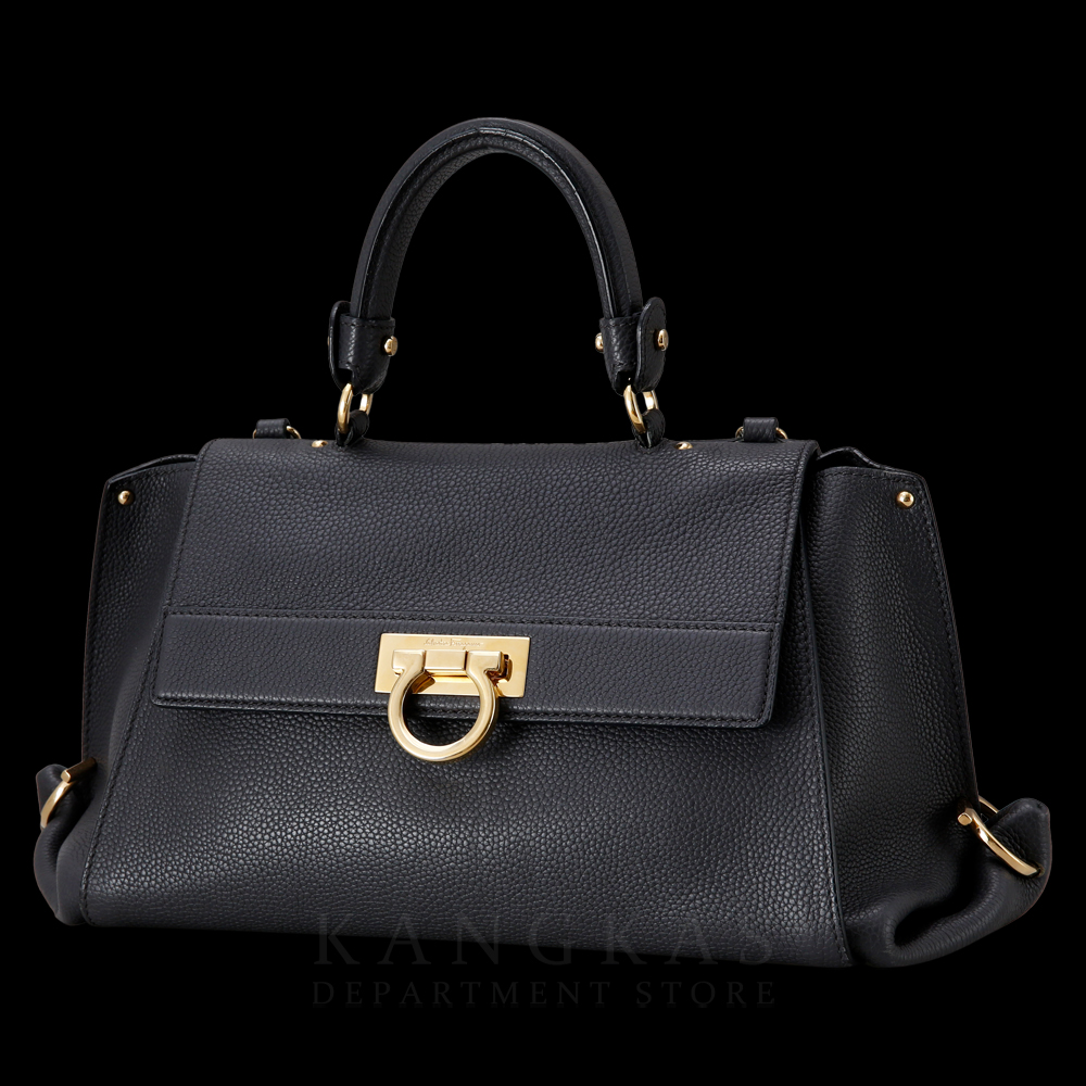FERRAGAMO(USED)페레가모 간치니 탑핸들 토트겸 숄더백