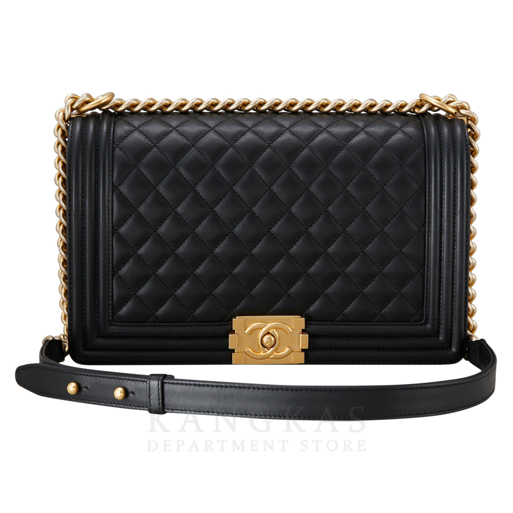 CHANEL(USED)샤넬 보이샤넬 램스킨 뉴미듐