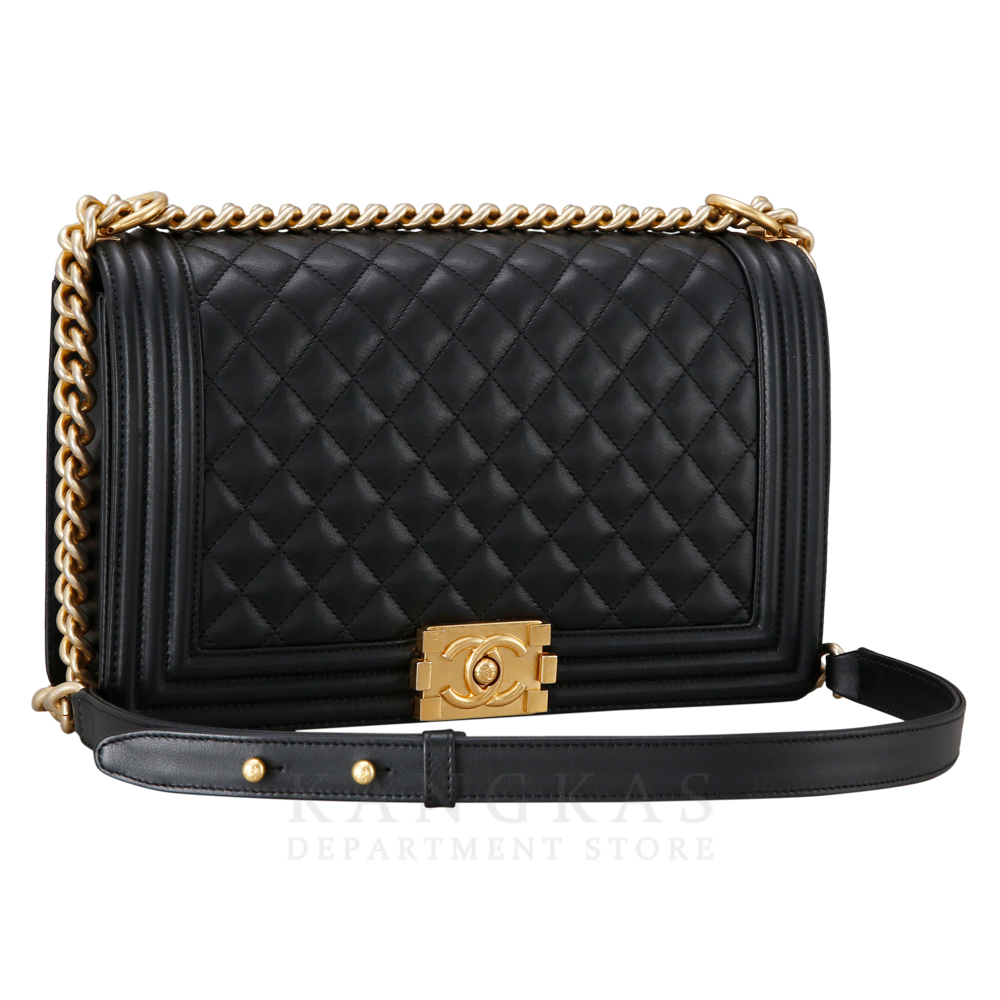 CHANEL(USED)샤넬 보이샤넬 램스킨 뉴미듐