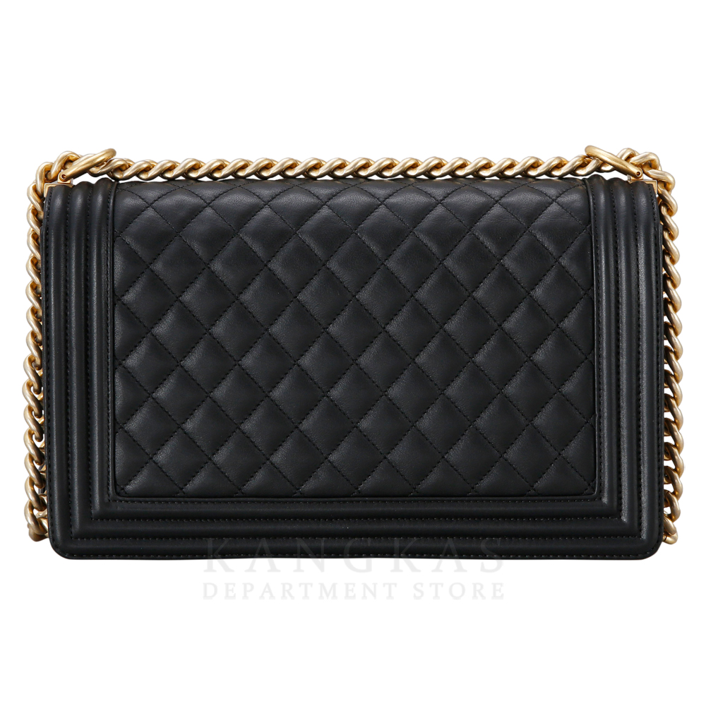 CHANEL(USED)샤넬 보이샤넬 램스킨 뉴미듐