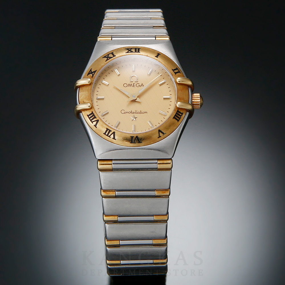 OMEGA(USED)오메가 컨스틸레이션 콤비 하프바