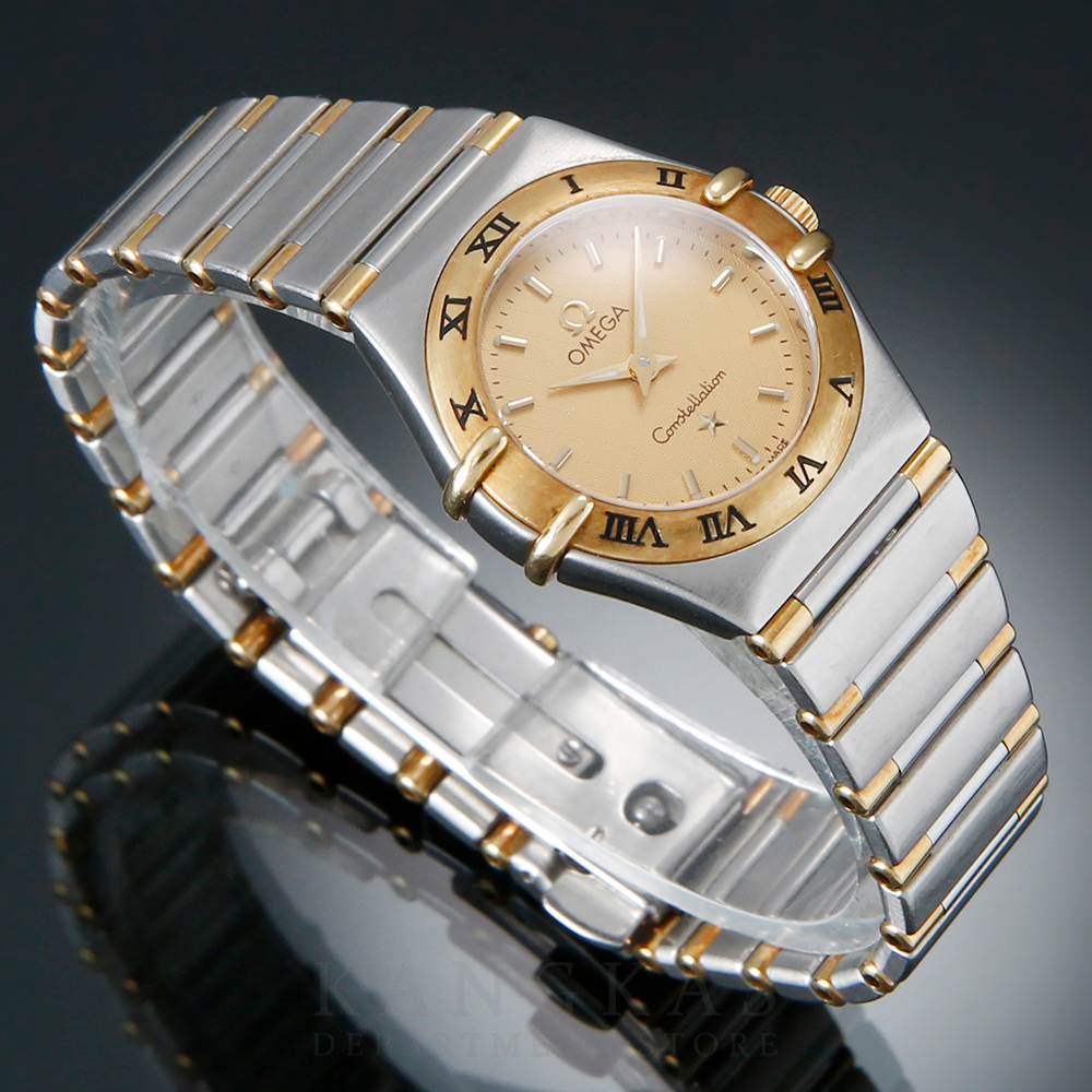 OMEGA(USED)오메가 컨스틸레이션 콤비 하프바