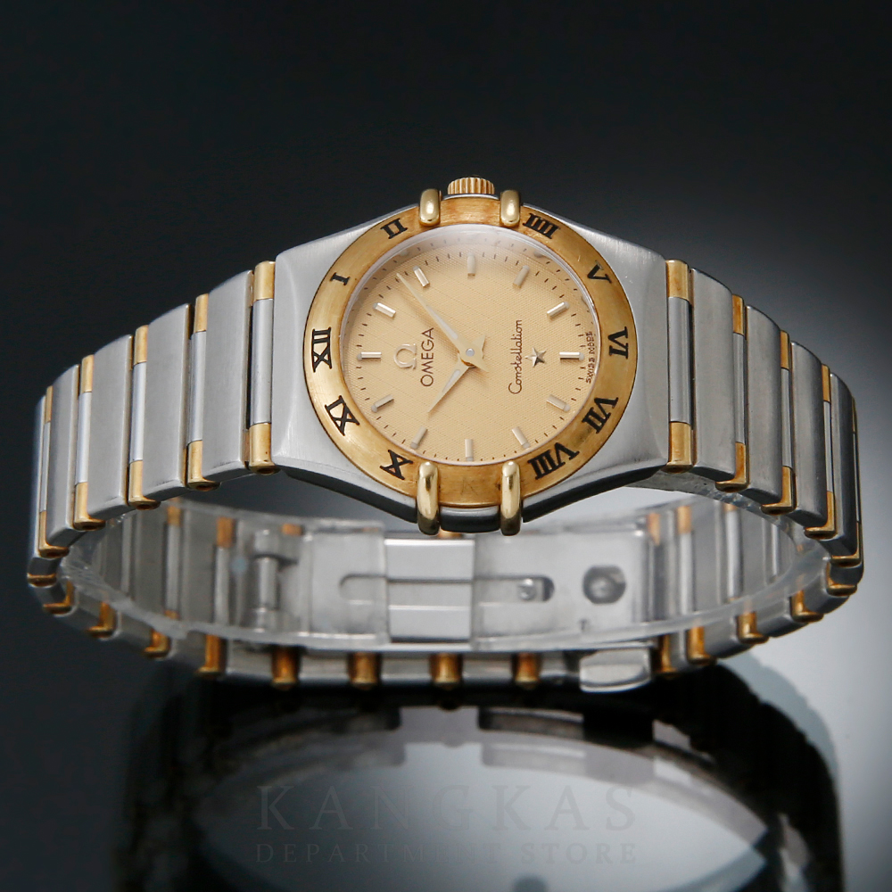 OMEGA(USED)오메가 컨스틸레이션 콤비 하프바