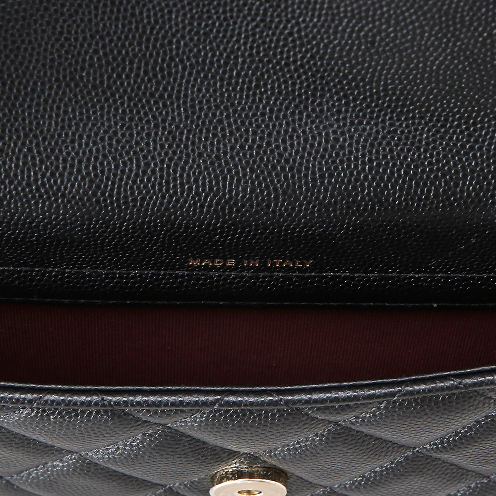 CHANEL(USED)샤넬 시즌 캐비어 투웨이 WOC