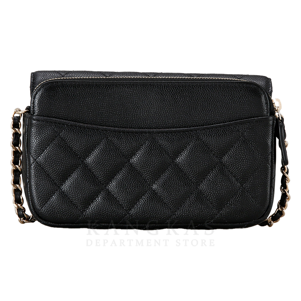 CHANEL(USED)샤넬 시즌 캐비어 투웨이 WOC