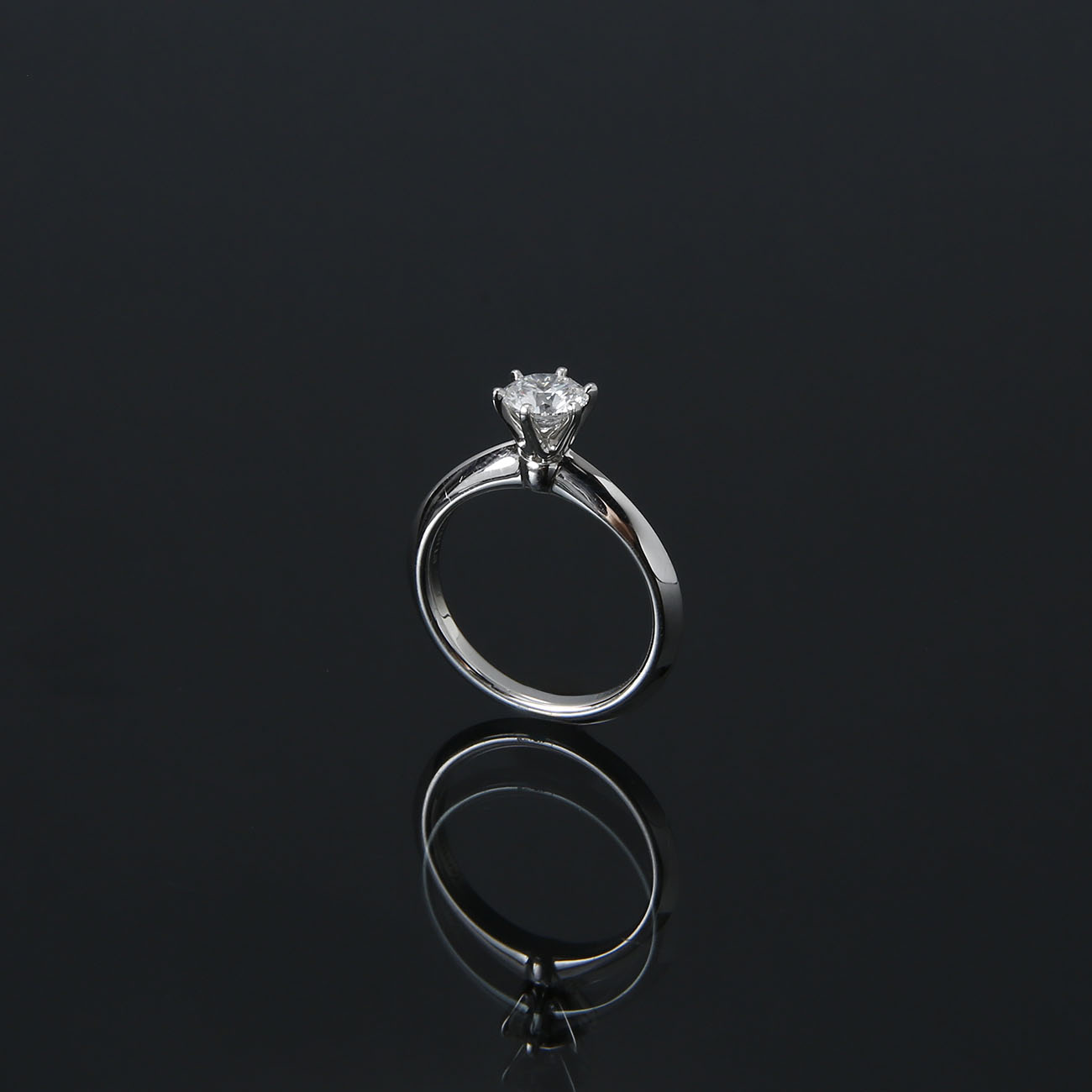 TIFFANY(USED)티파니 0.75ct 다이아 웨딩 링 #51