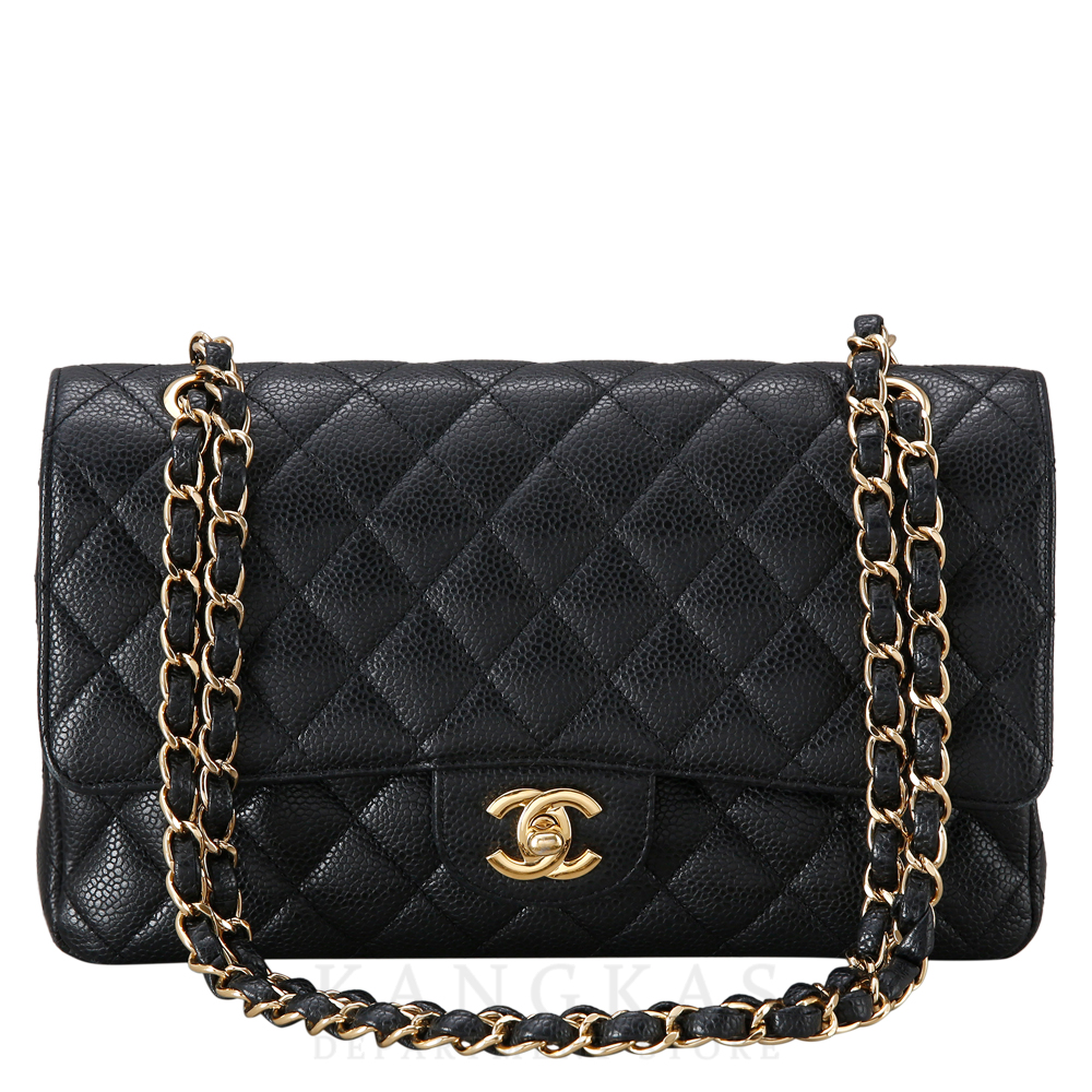 CHANEL(USED)샤넬 클래식 캐비어 미듐
