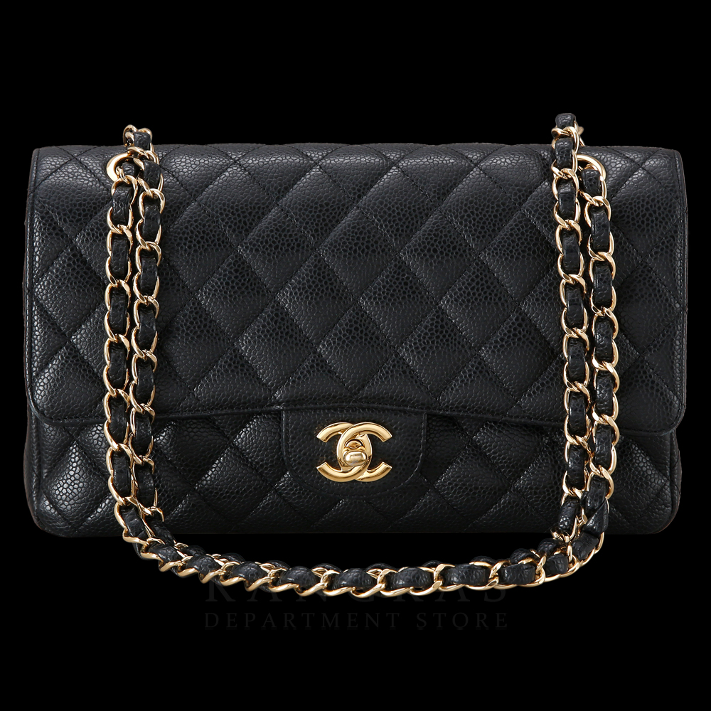 CHANEL(USED)샤넬 클래식 캐비어 미듐