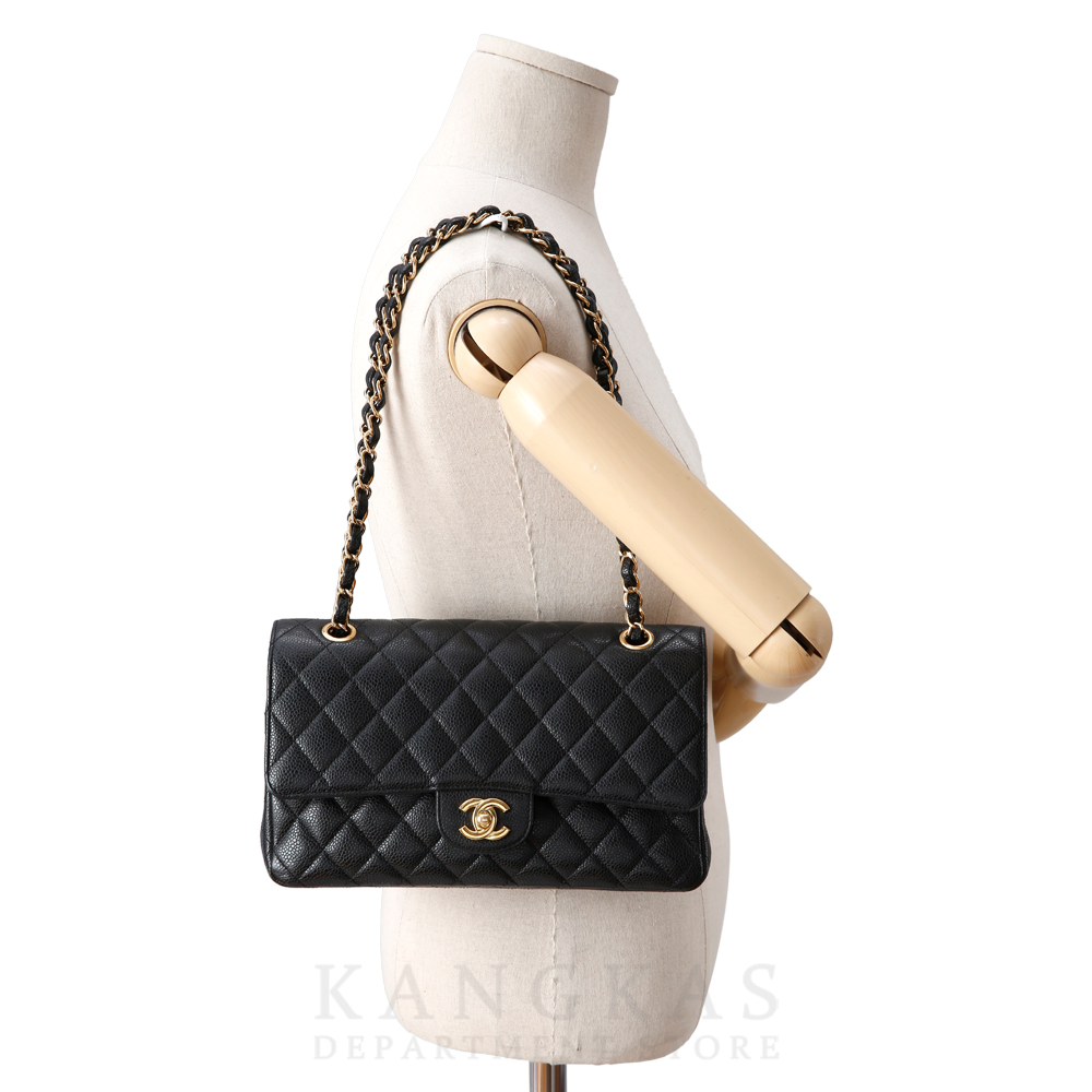 CHANEL(USED)샤넬 클래식 캐비어 미듐