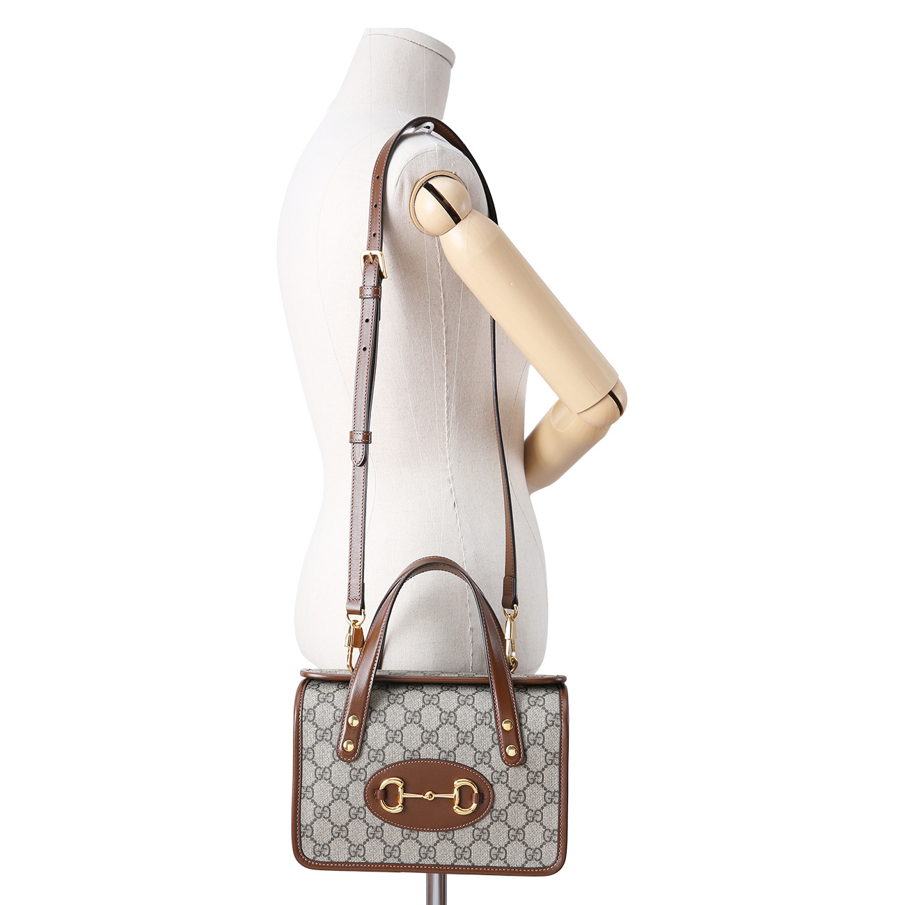 GUCCI(USED)구찌 645453 1955 미니 탑 핸들백