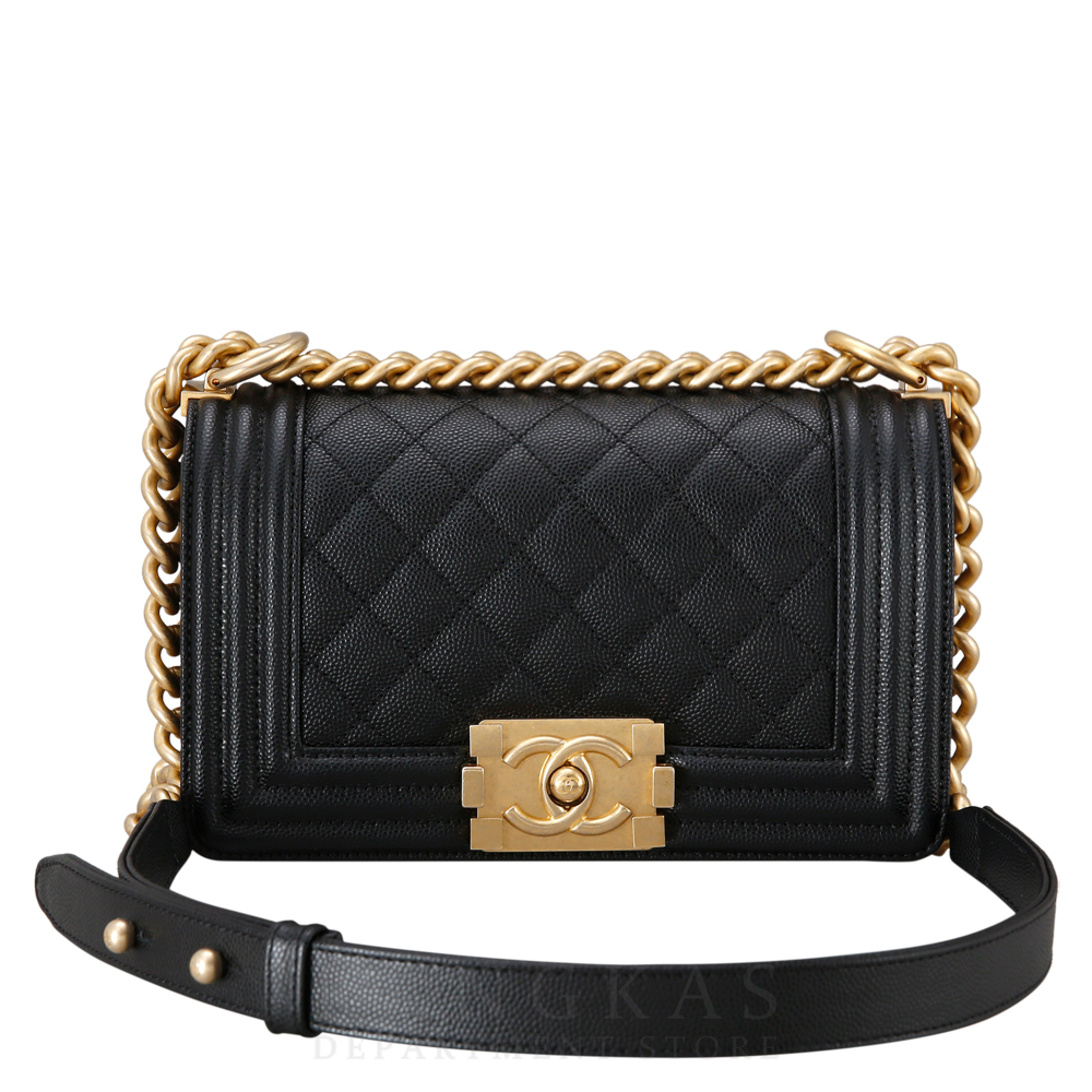 CHANEL(USED)샤넬 보이샤넬 스몰 금장