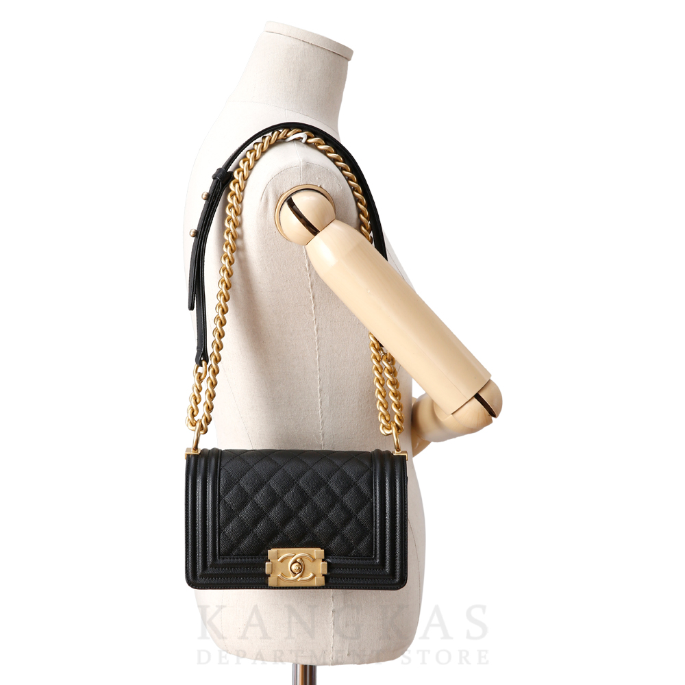 CHANEL(USED)샤넬 보이샤넬 스몰 금장