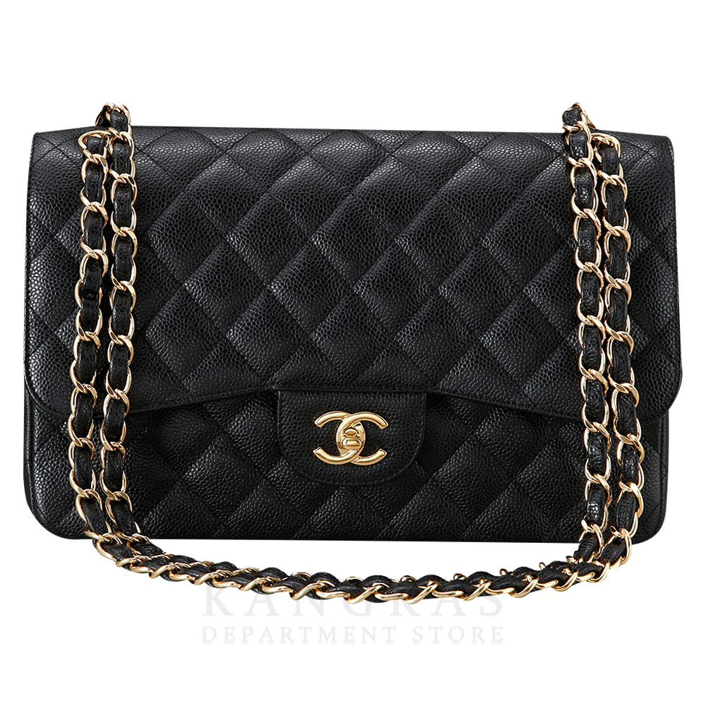 CHANEL(USED)샤넬 클래식 캐비어 점보