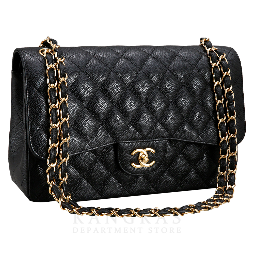 CHANEL(USED)샤넬 클래식 캐비어 점보