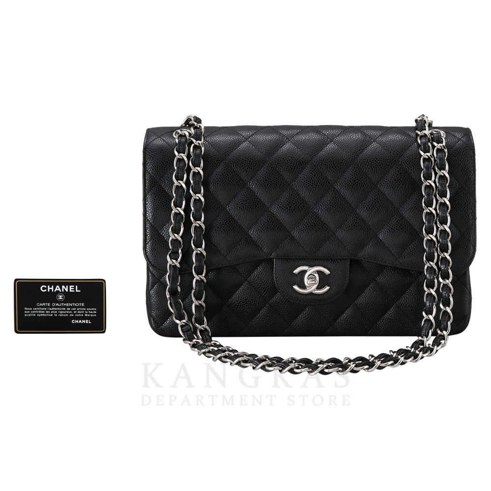 CHANEL(USED)샤넬 클래식 캐비어 점보